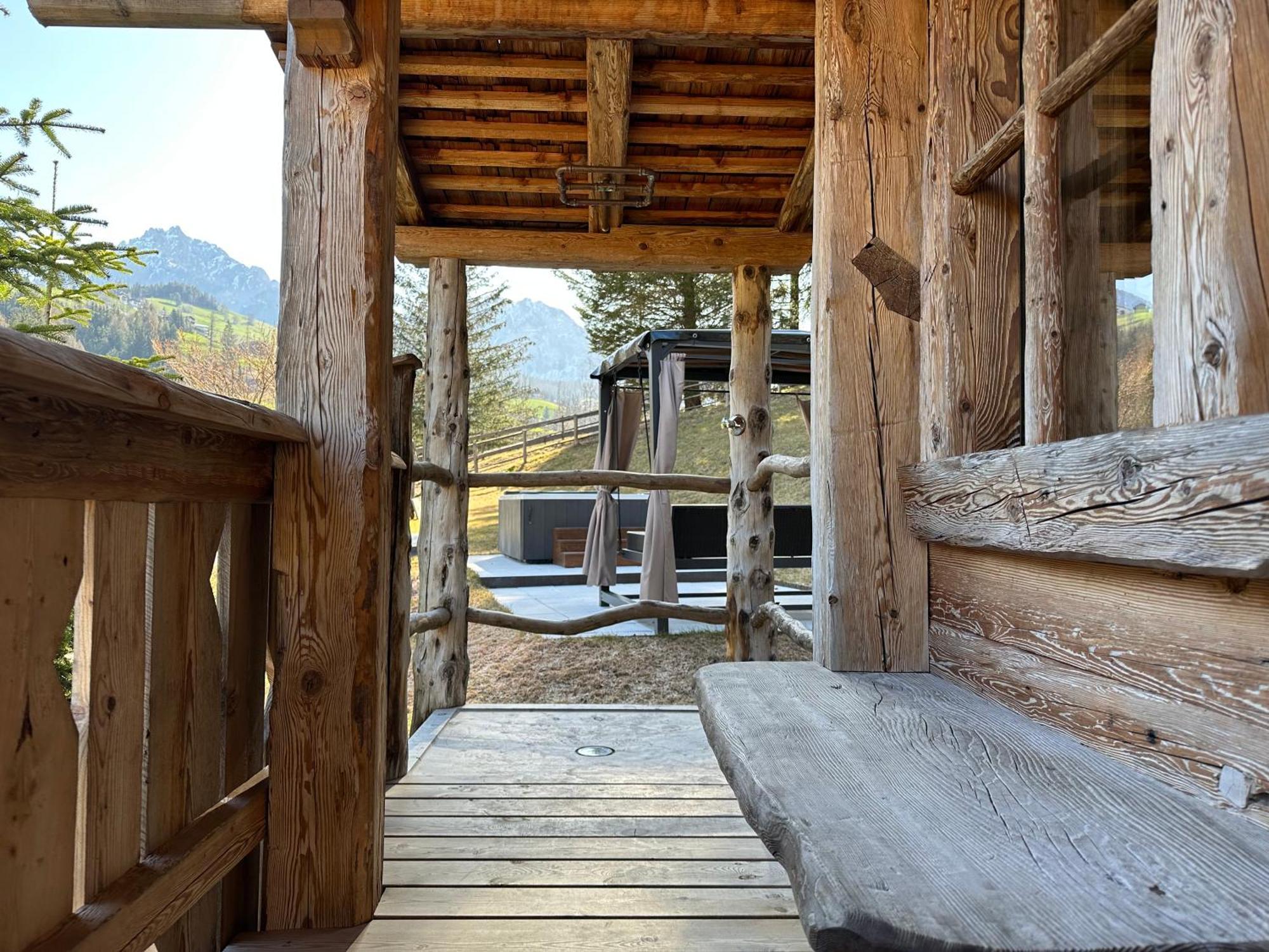 Alpine Mountain Chalet Сан Вигилио ди Маребе Екстериор снимка